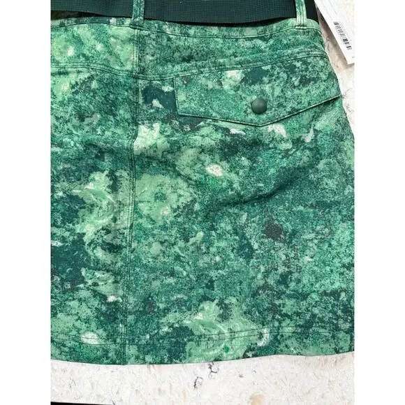 Outdoor Voices Green Smoke Marble Rectrek Skirt Size S NWT - Picture 6 of 8